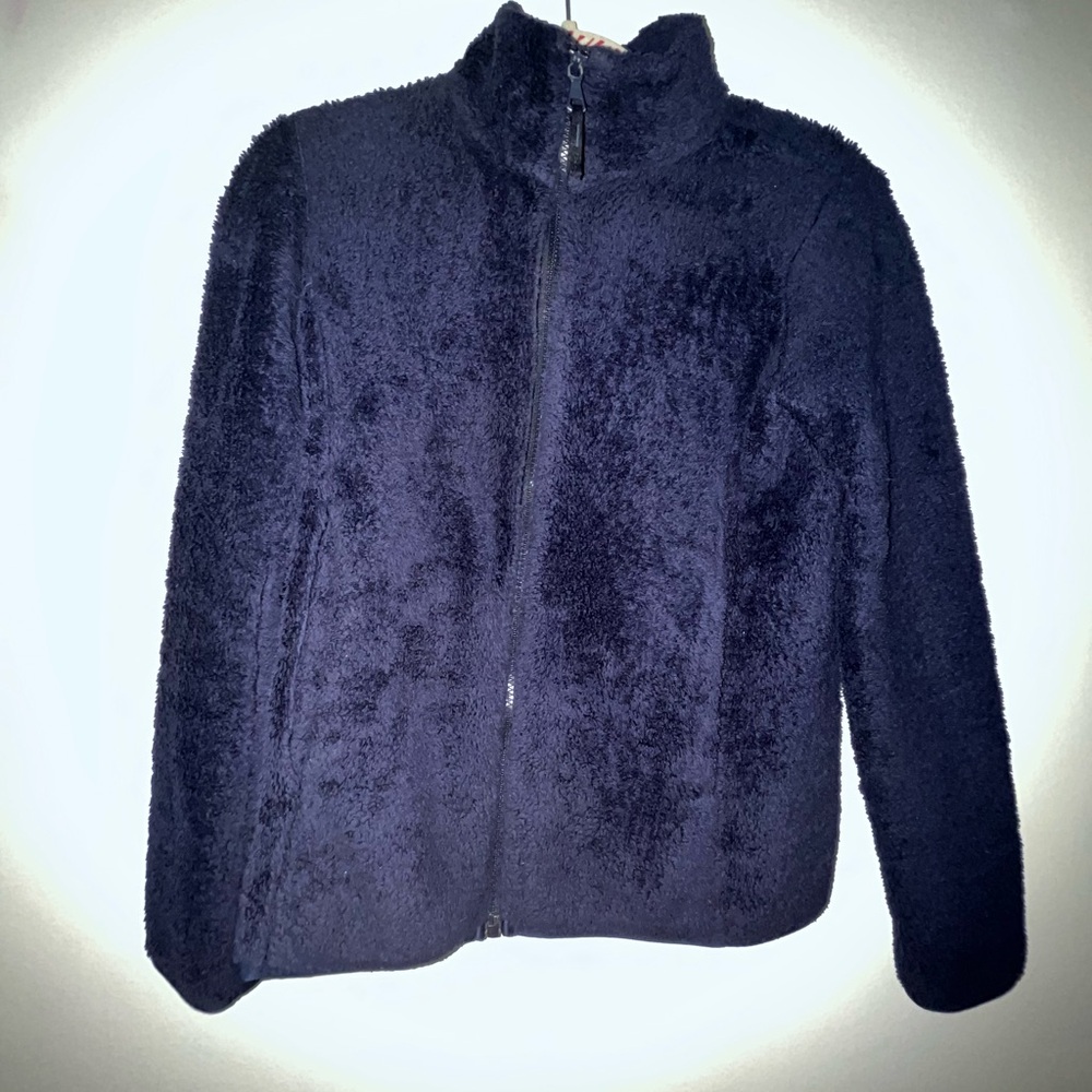 Uniqlo soft Sherpa zip